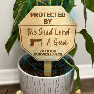 Protected By the Good Lord and a Gun