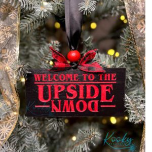 Welcome to the Upside Down Ornament