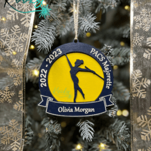 Personalized Majorette Ornament | Majorette Ornament| Christmas Ornament | Majorette Gifts | Dancer Gifts 