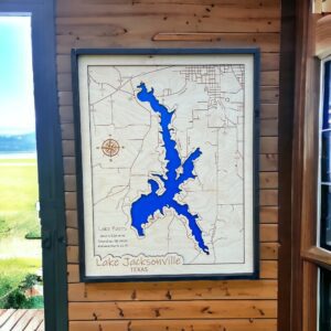 Lake Jacksonville Texas 3D Map
